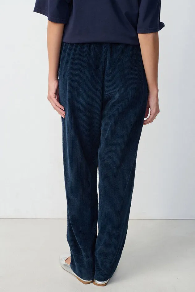 American Vintage Padow Navy Trousers