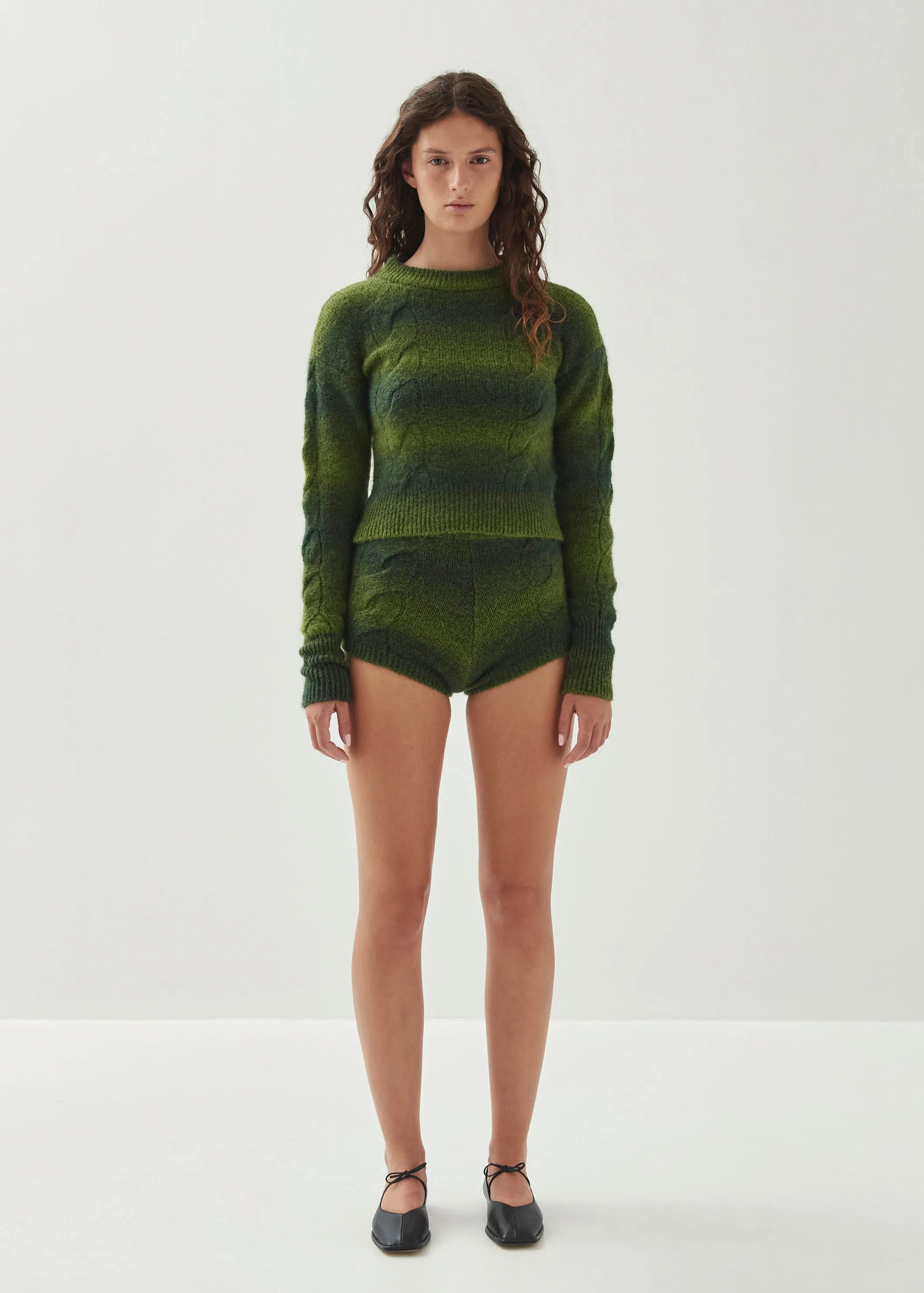 Aspen Green Sweater