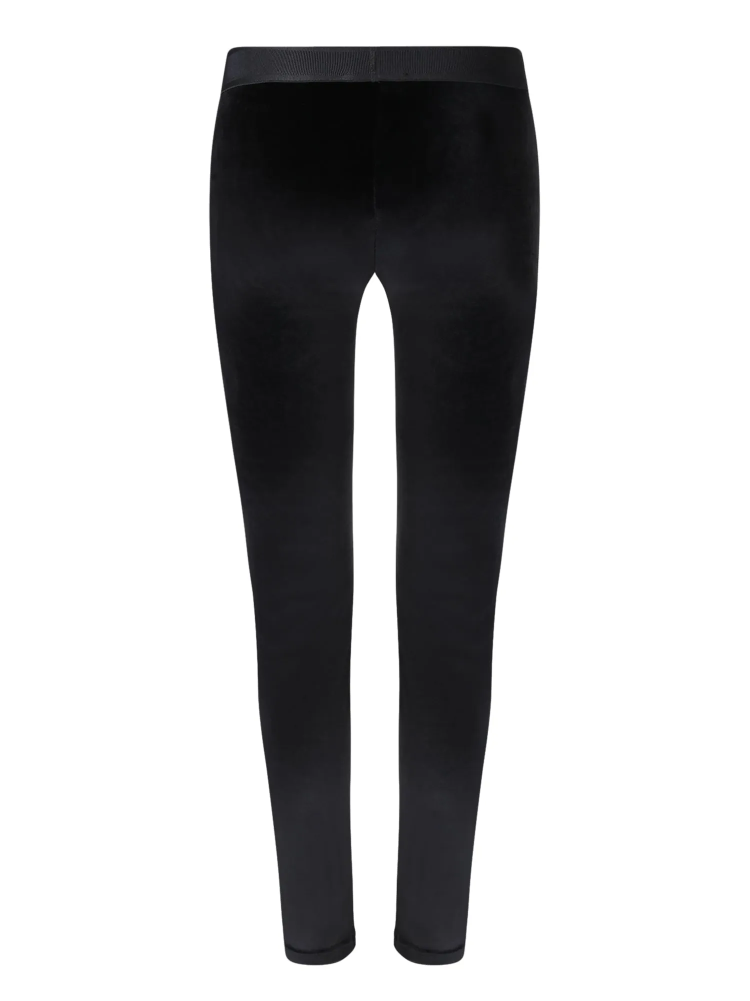 Black Velvet Leggings