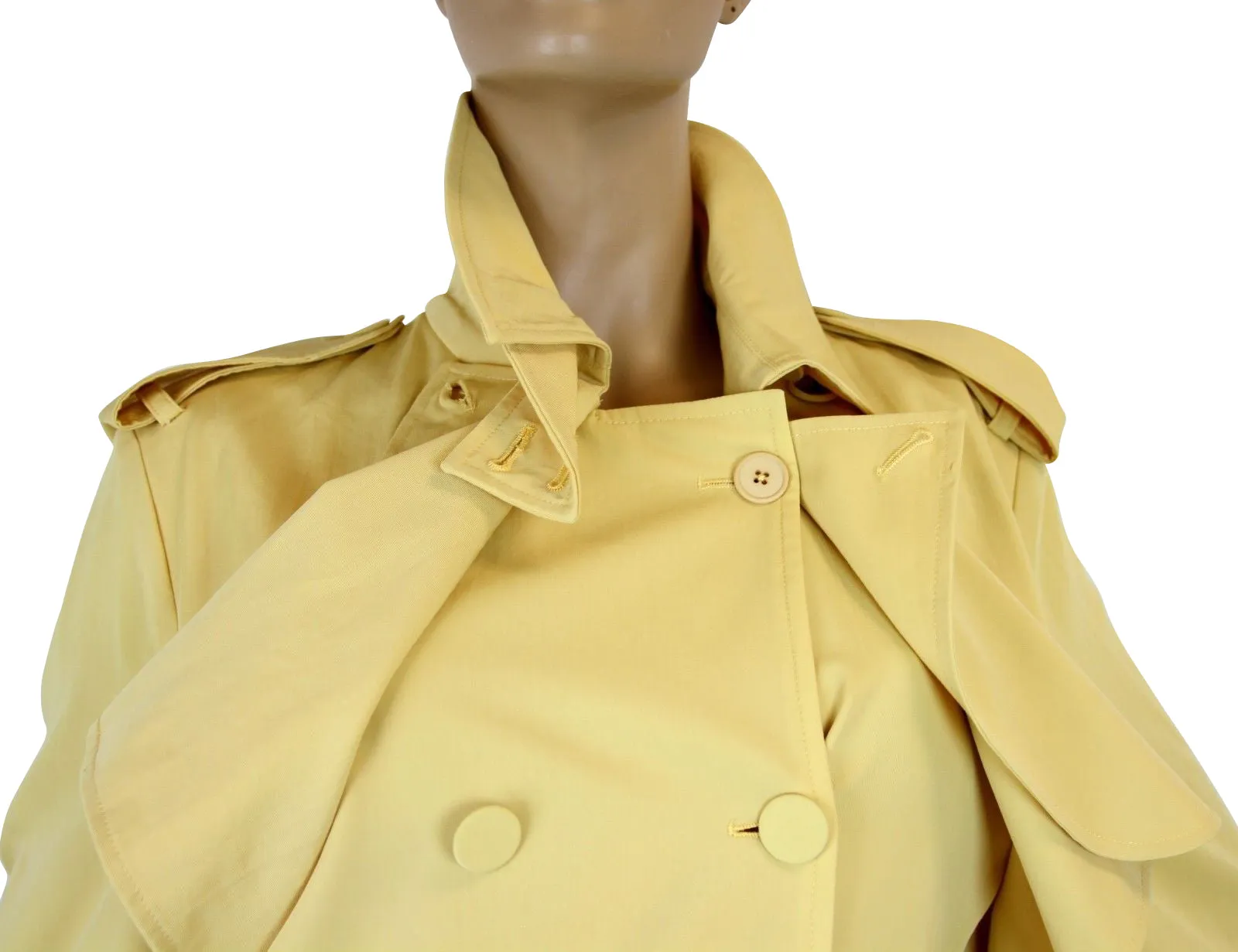 Bottega Veneta Women's  Virgin Wool Trench Coat Jacket