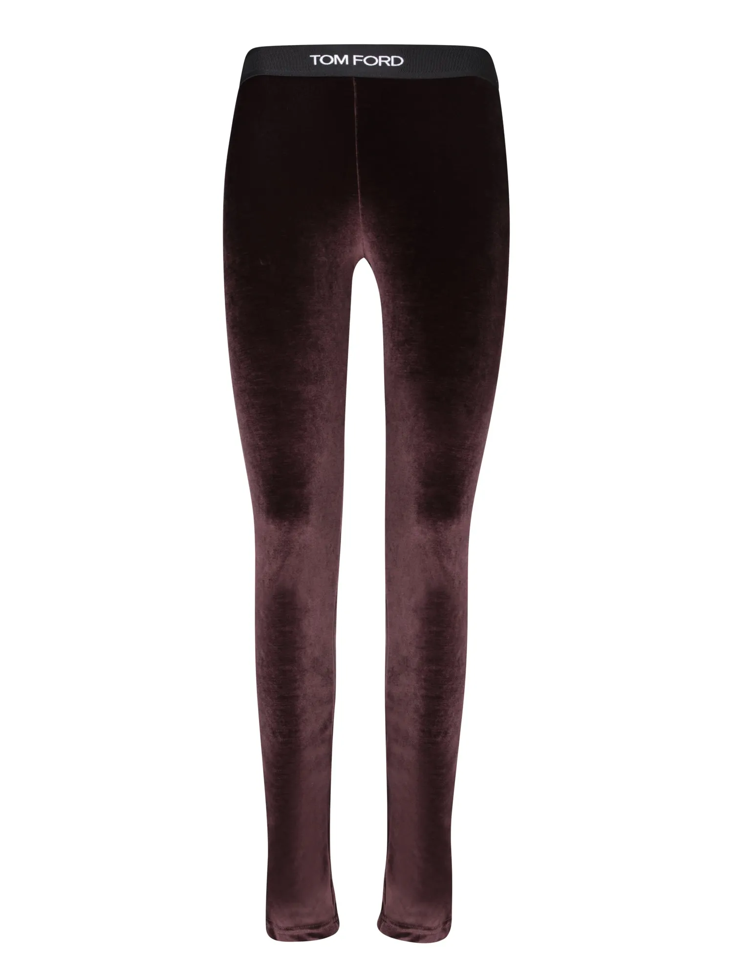 Brown Velvet Leggings