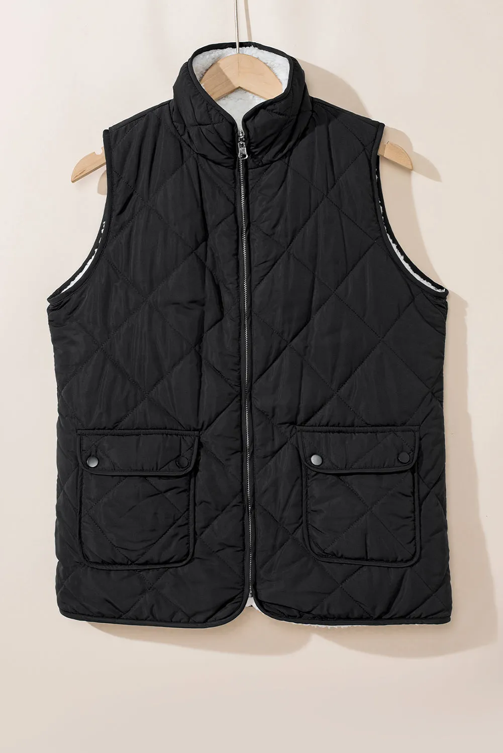 Button Detail Vest