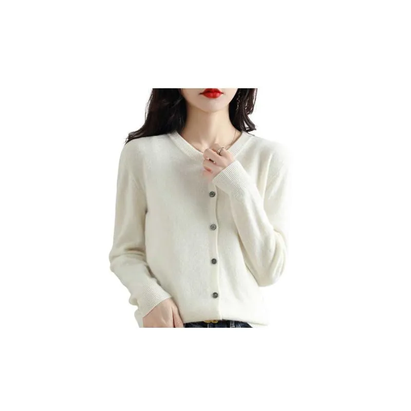 Button-Up Cardigan Women