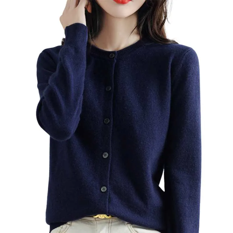 Button-Up Cardigan Women