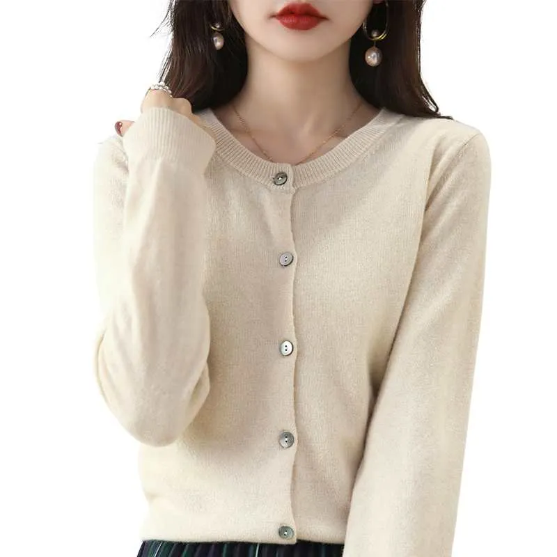 Button-Up Cardigan Women