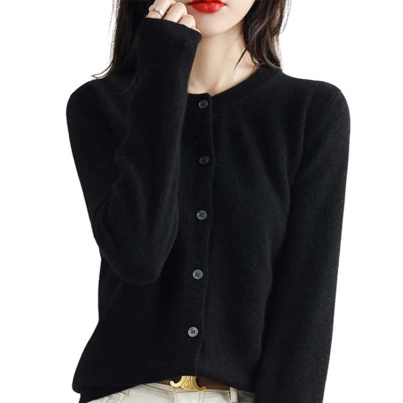 Button-Up Cardigan Women