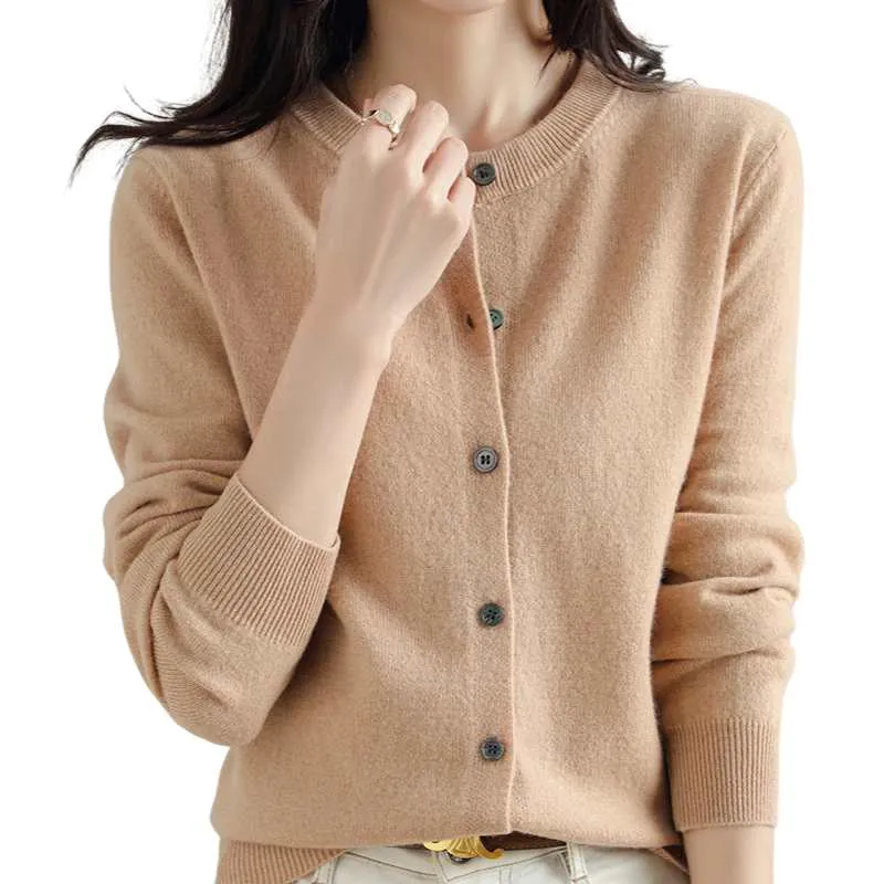 Button-Up Cardigan Women