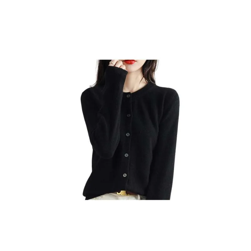 Button-Up Cardigan Women