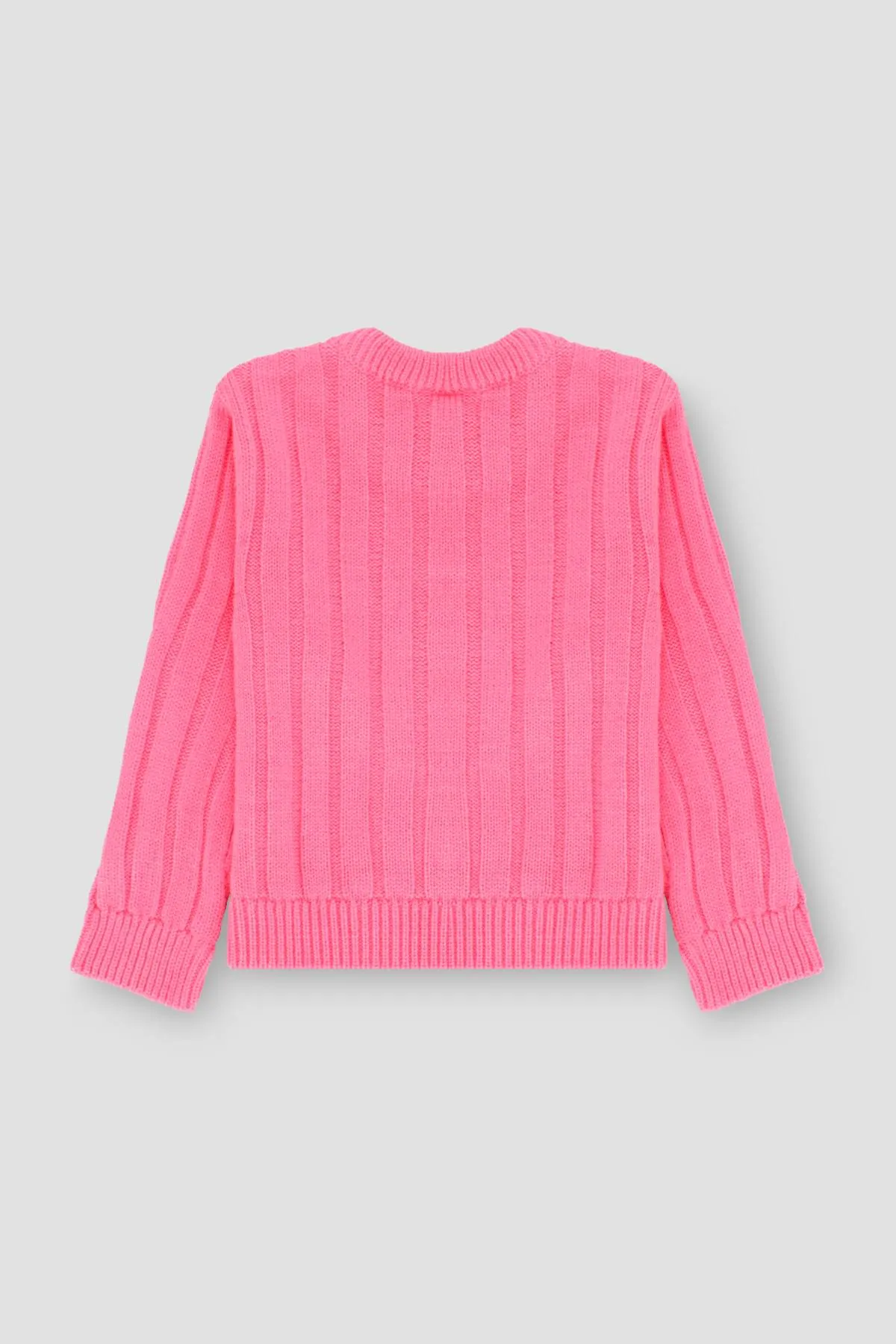 Cable Knit Sweater For Baby Girl -