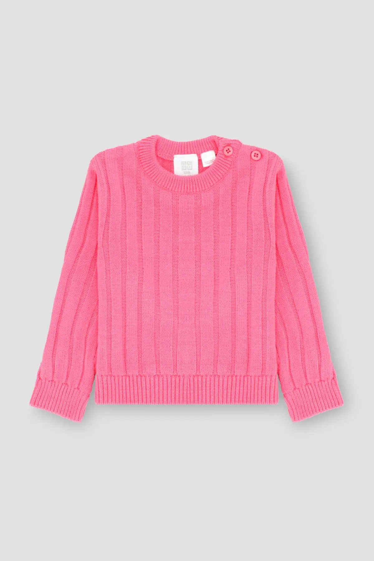 Cable Knit Sweater For Baby Girl -