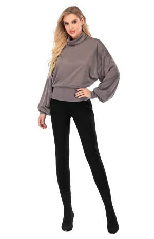 Calison Women's Turtleneck Long-Sleeve Pullover Sweater