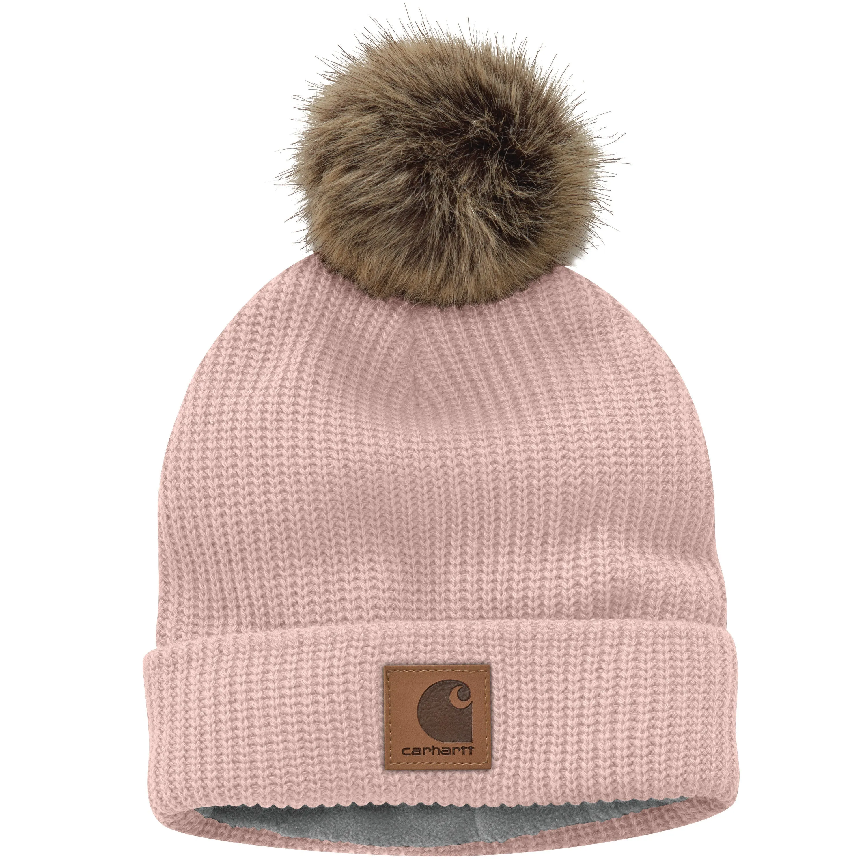 Carhartt Women's Fleece Lined Pom Pom Hat