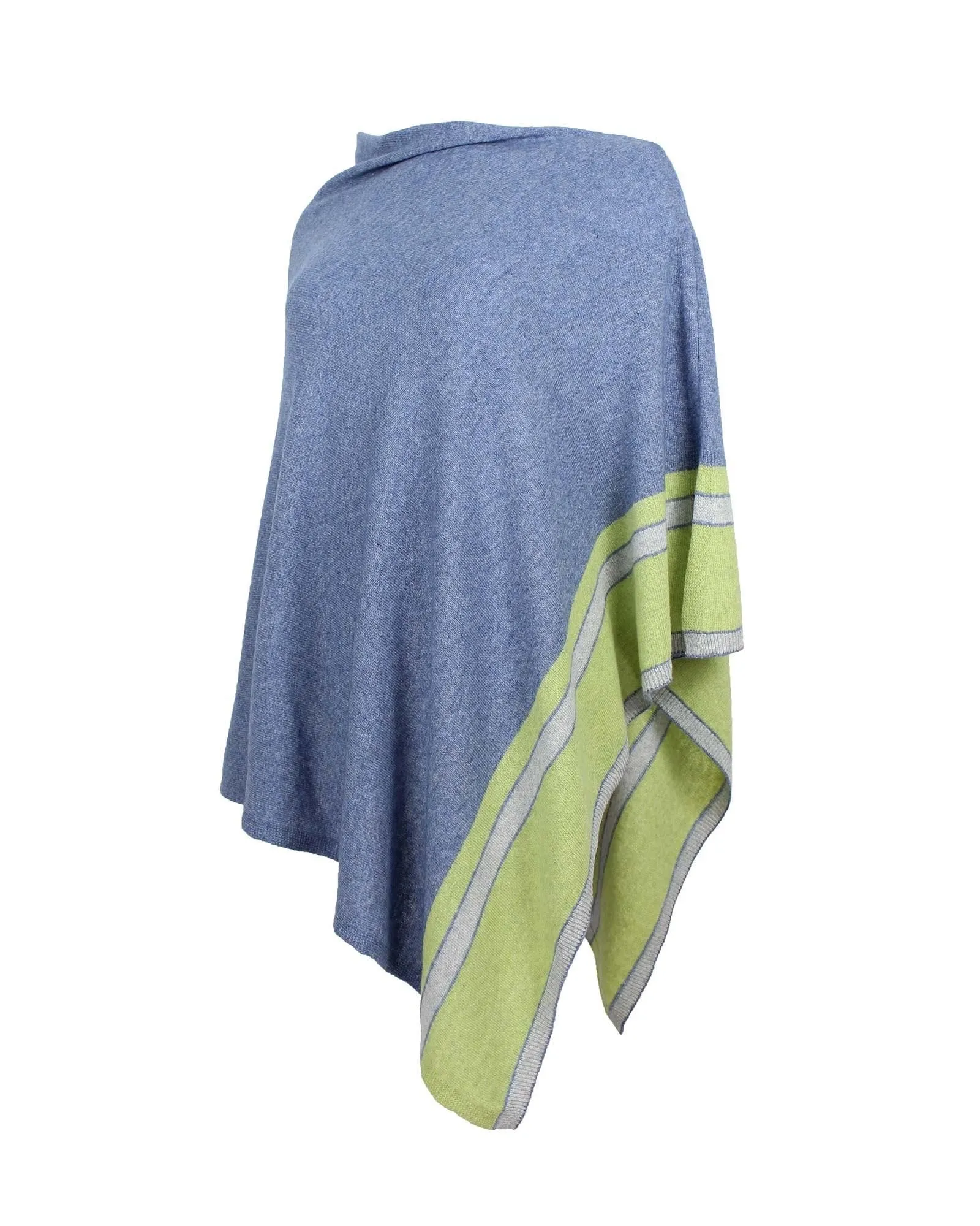 Cashmere Blend Classic Poncho - Various Colours