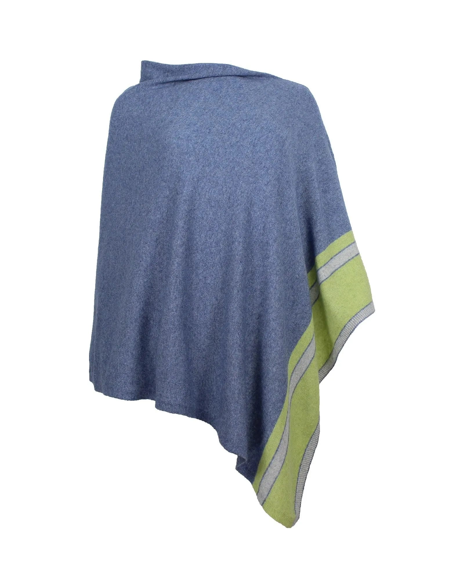 Cashmere Blend Classic Poncho - Various Colours