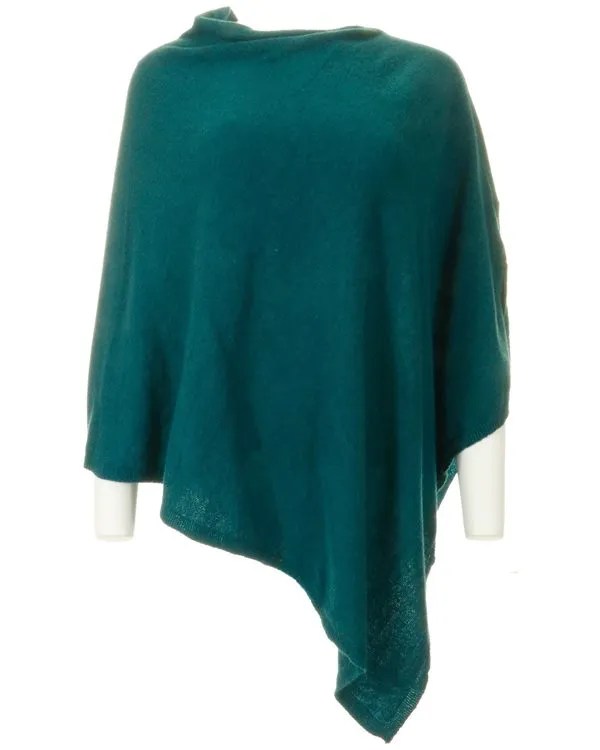 Cashmere Blend Classic Poncho - Various Colours