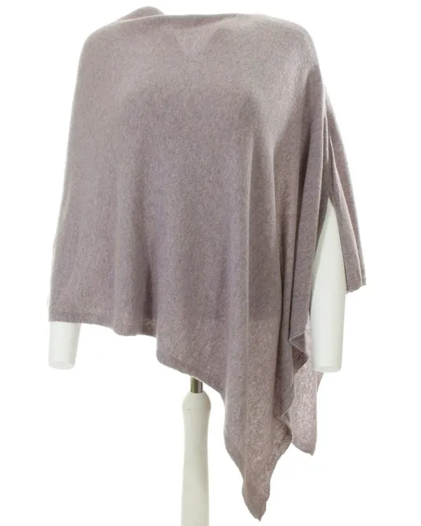 Cashmere Blend Classic Poncho - Various Colours