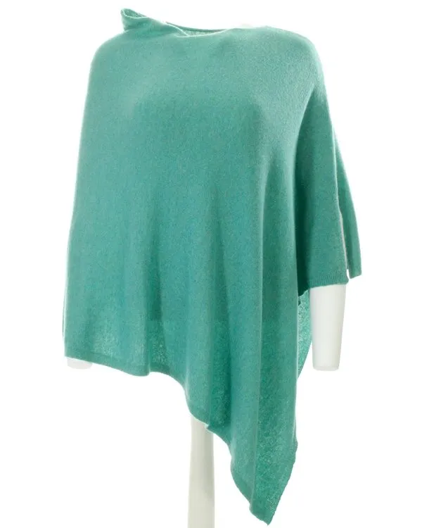 Cashmere Blend Classic Poncho - Various Colours