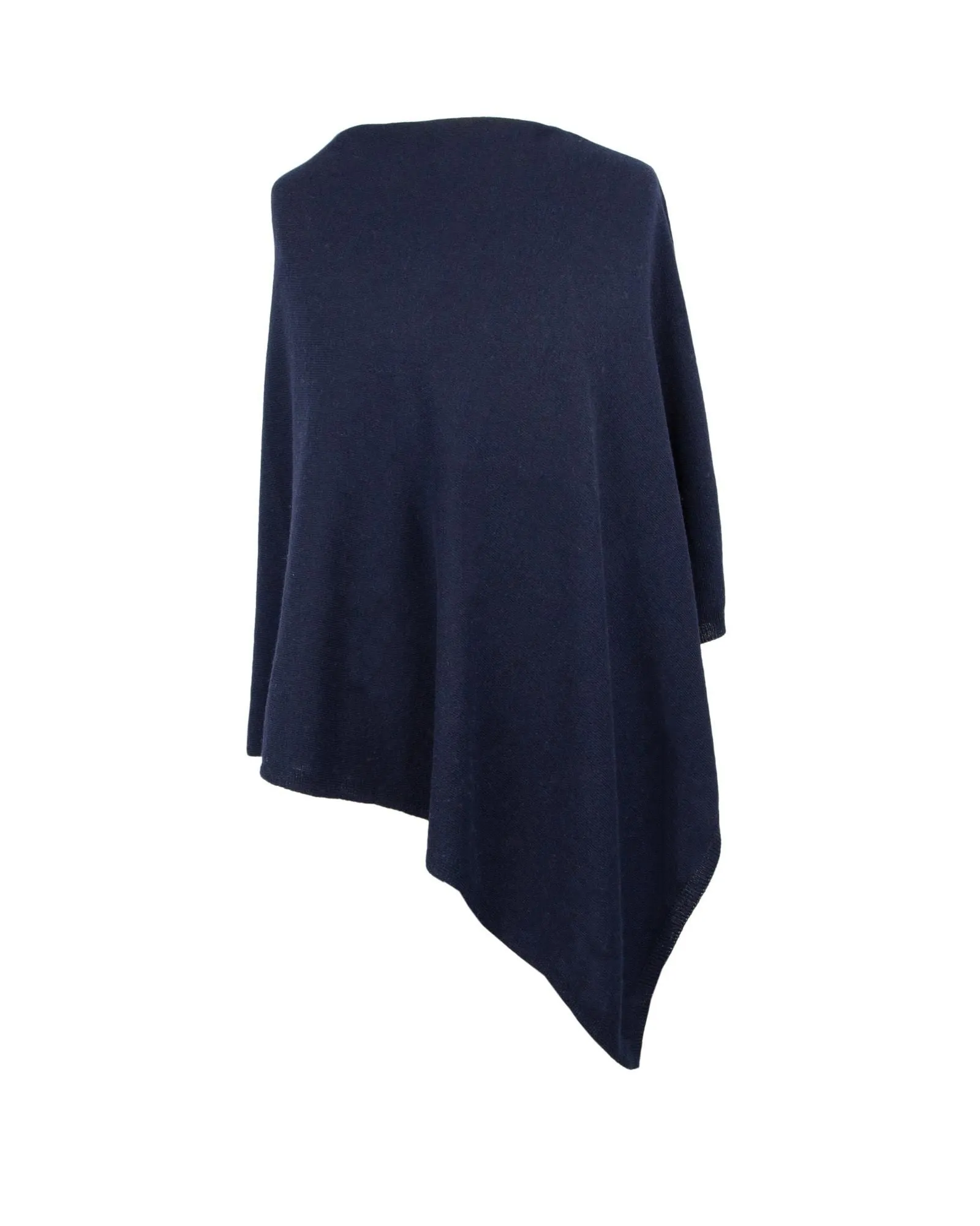 Cashmere Blend Classic Poncho - Various Colours