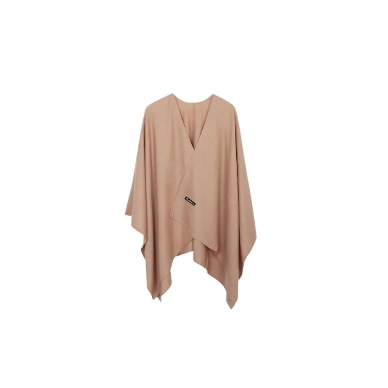 Cashmere Poncho Cloak Shawl Solid Colors