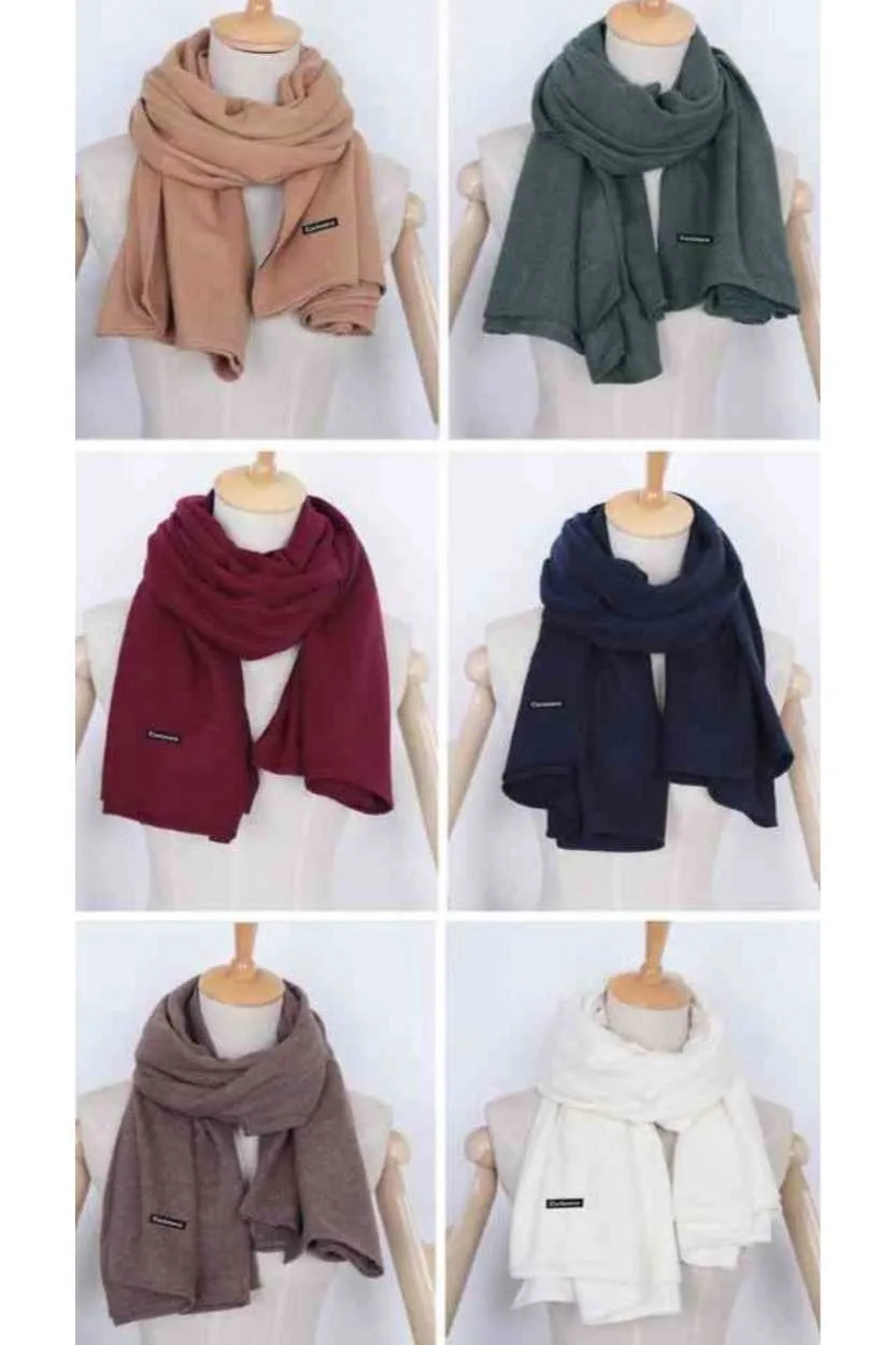 Cashmere Poncho Cloak Shawl Solid Colors