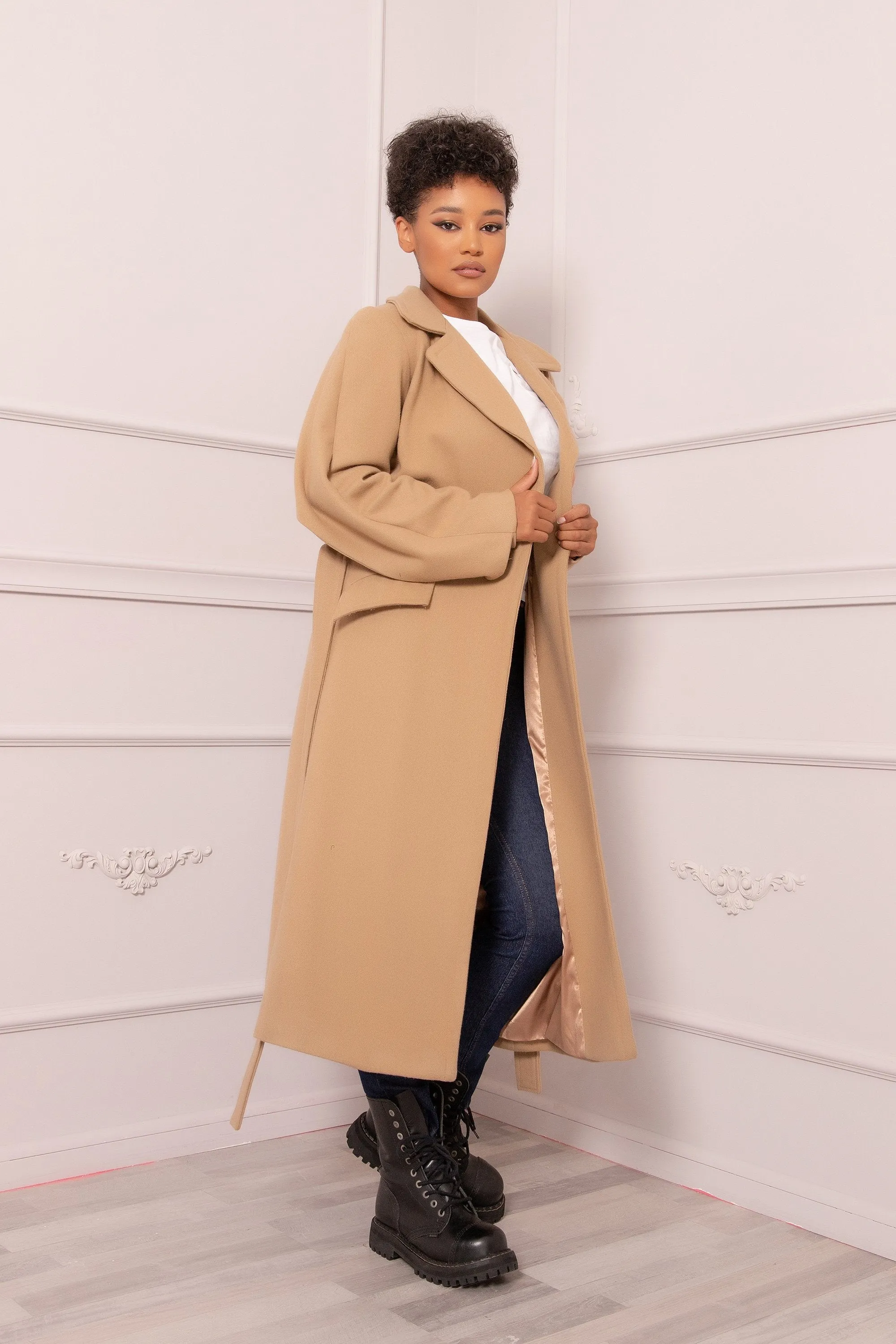 Cashmere Trench Coat