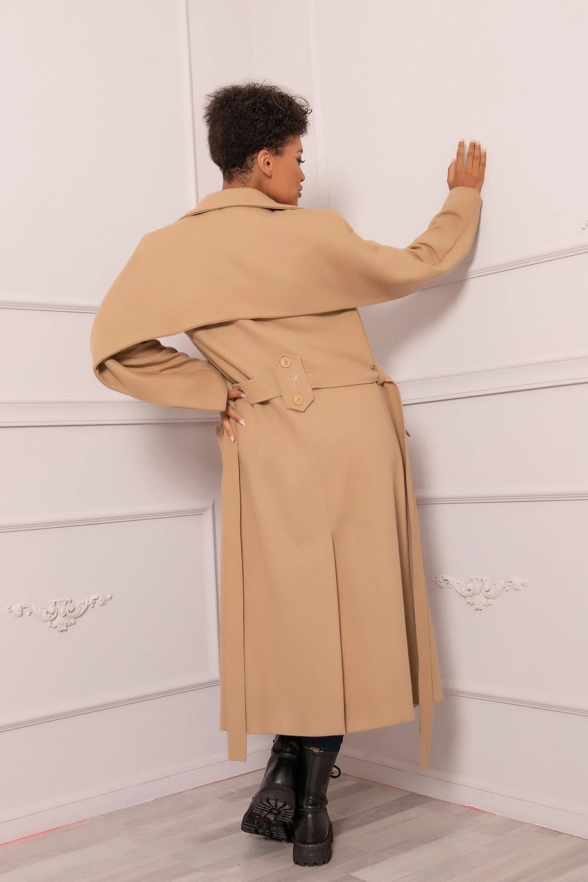 Cashmere Trench Coat