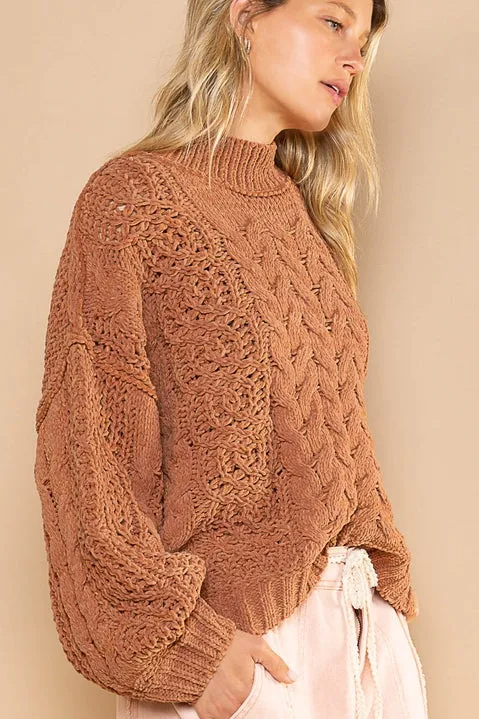 Cozy Cableknit Sweater