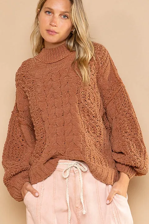 Cozy Cableknit Sweater