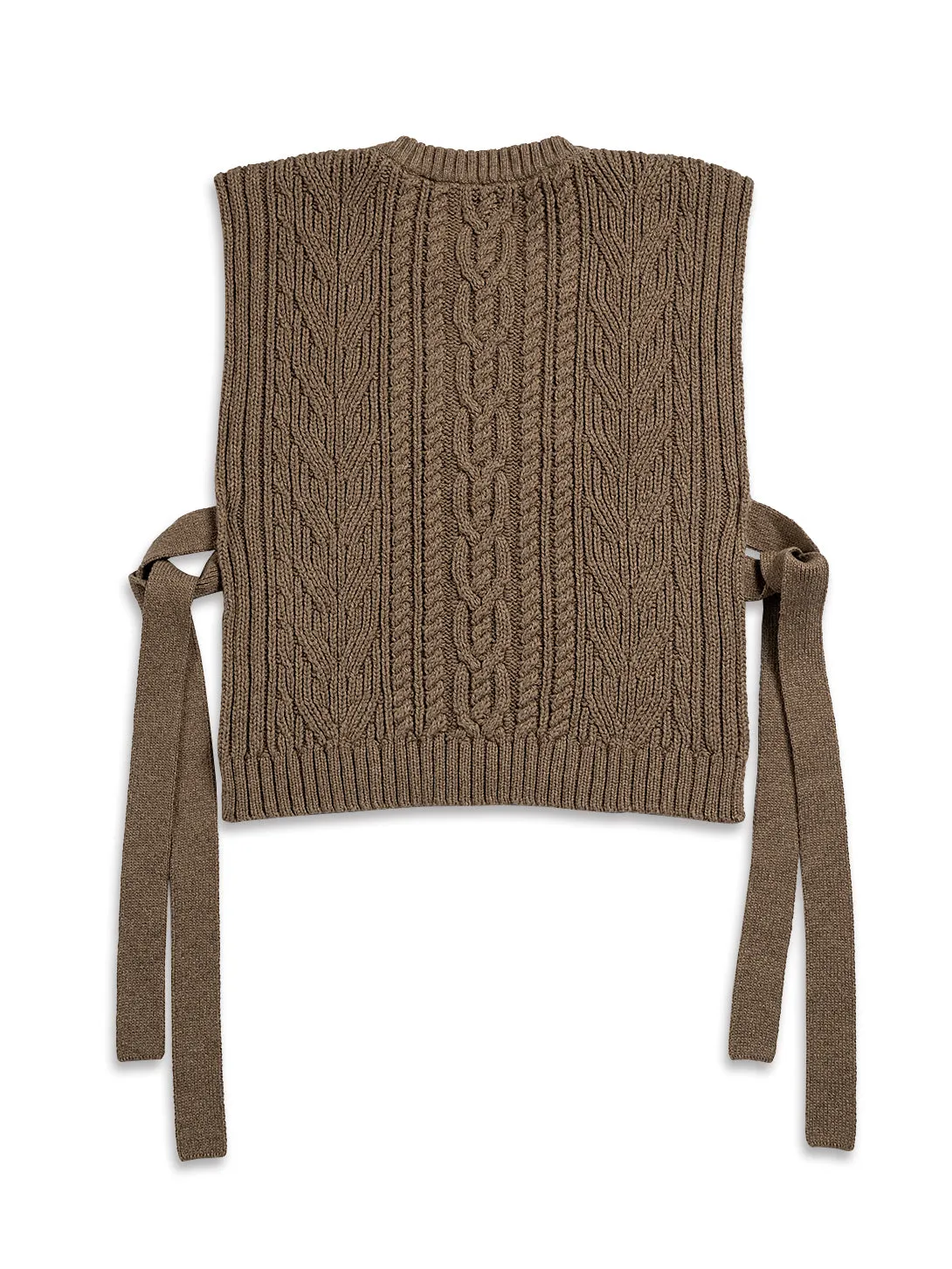 Cropped Sweater Vest