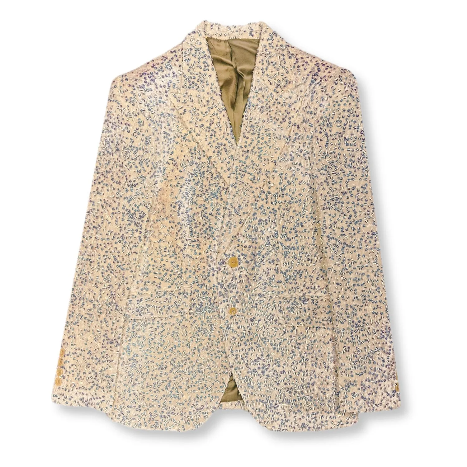 Denard Sequin Velvet Blazer