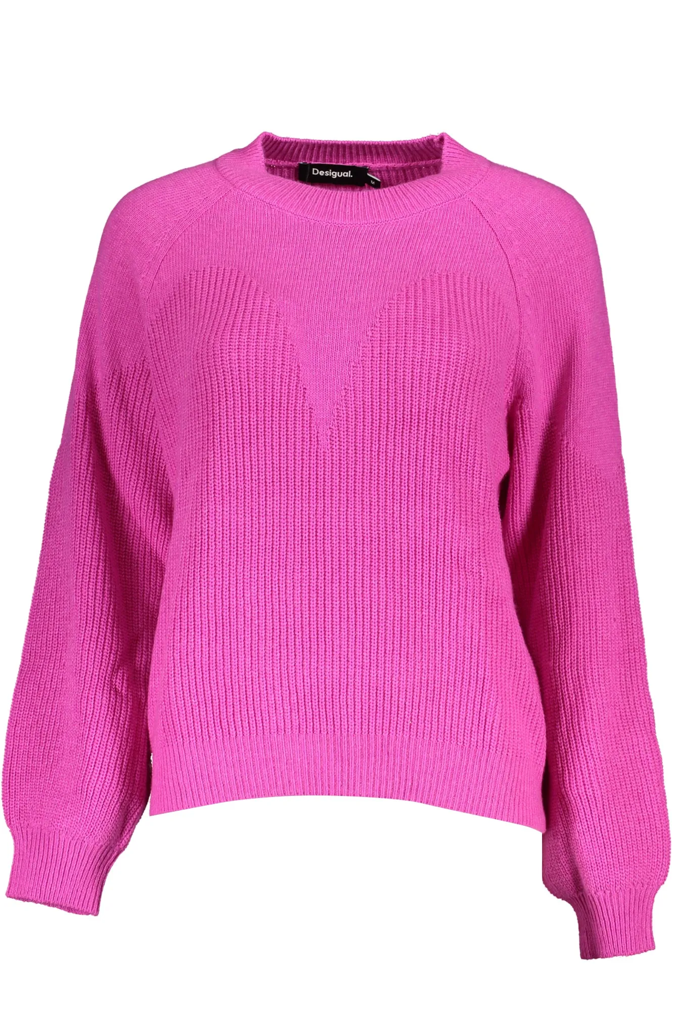 Desigual Pink Women Sweater Rosa