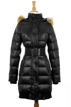 Diana Down Coat With Fur Trim