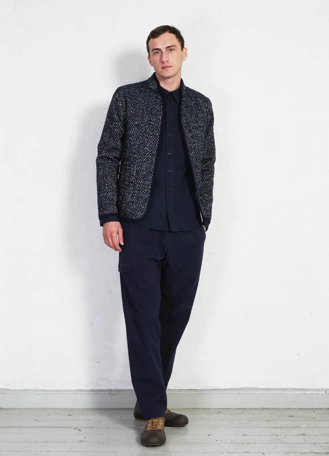 ERLING | Quilted Work Jacket | Big Blue