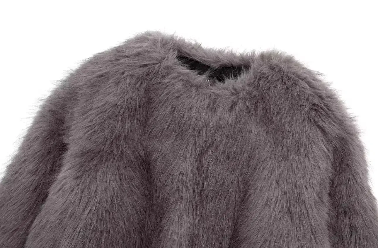 Giuliano – Relaxed fit – Faux fur-effect jacket