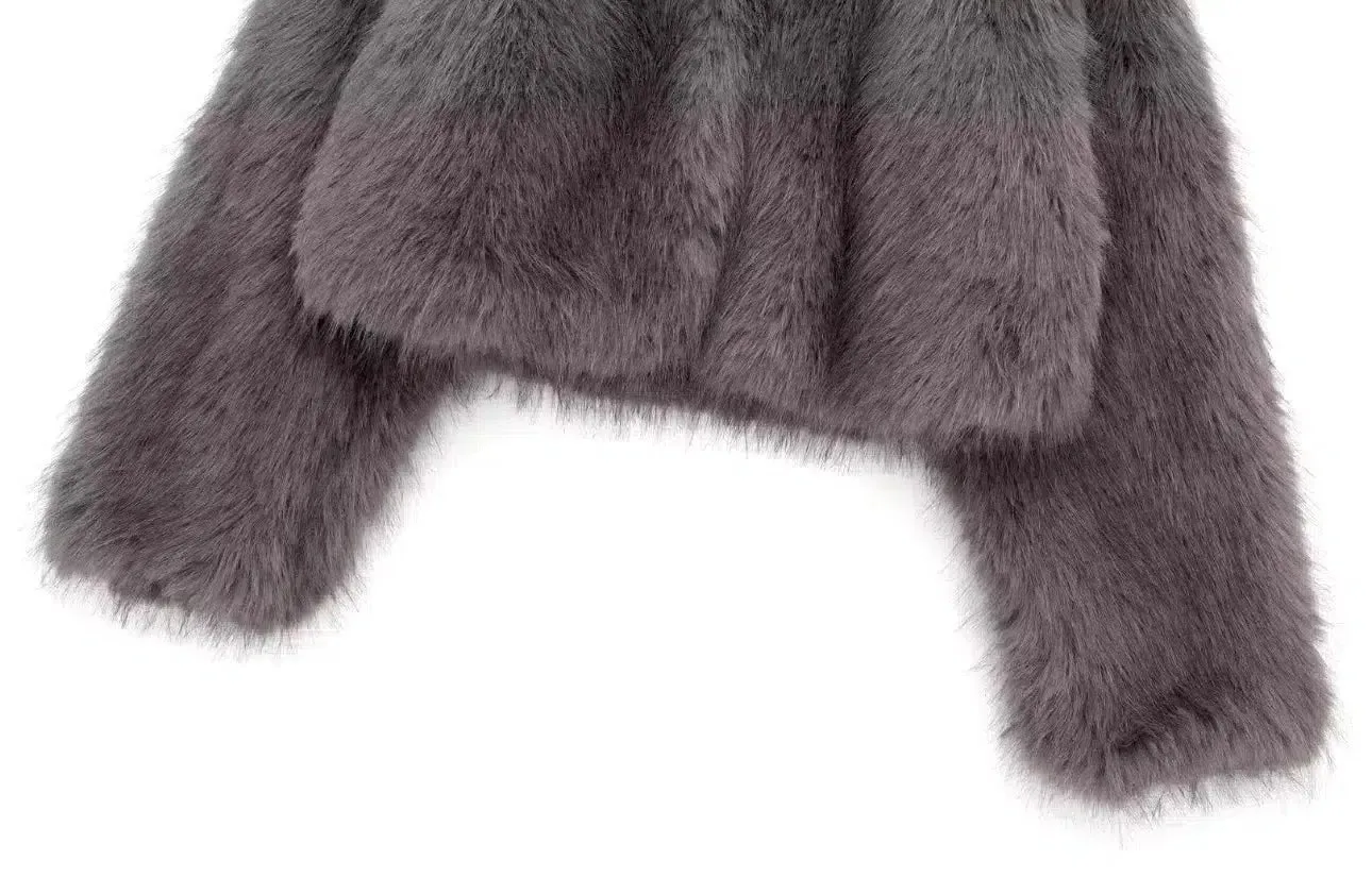 Giuliano – Relaxed fit – Faux fur-effect jacket