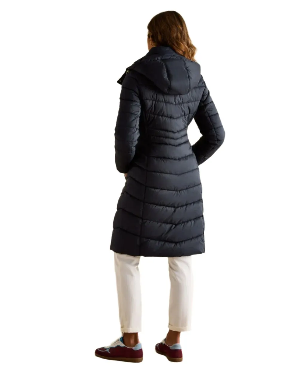 Joules Pembury Showerproof Longline Padded Coat