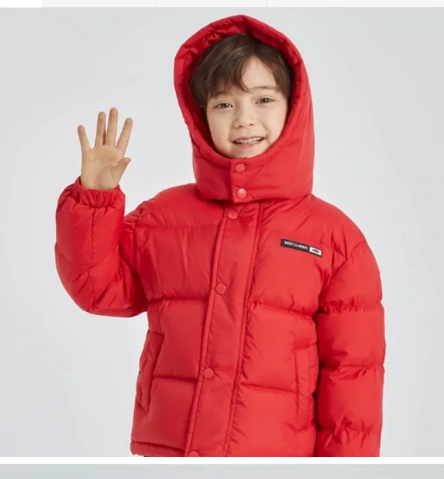 Kids' Winter Warm Down coat Puffer Coat ,Kid‘s Duck Down Winter Coat/0002