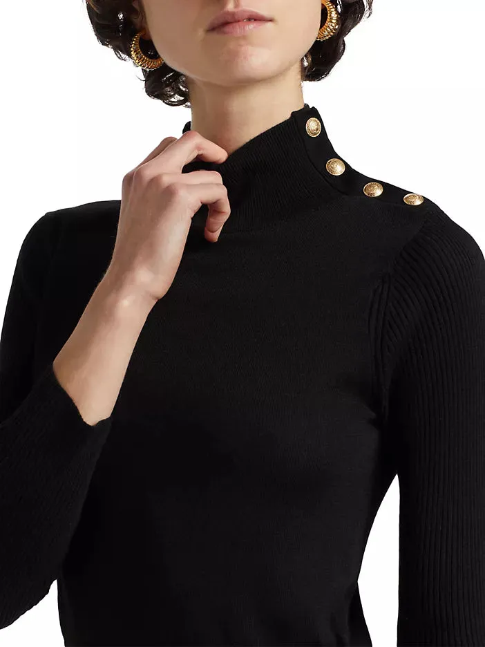 L'AGENCE KAMDYN CROP MOCK NECK