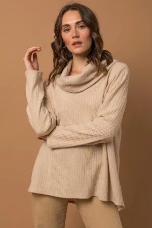 Lala Long Sleeve Turtleneck Top