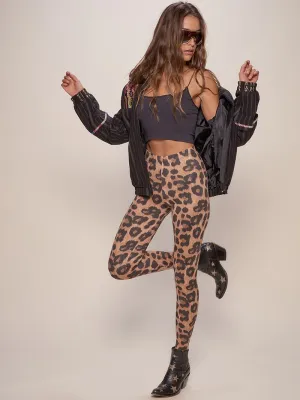 Limited Edition Jaguar Velvet Leggings