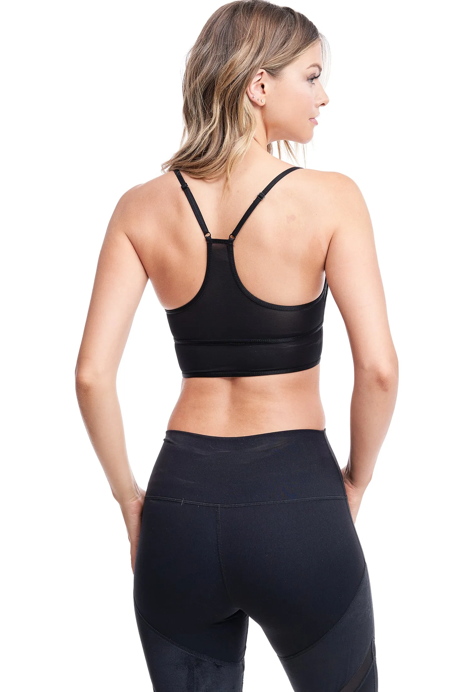 LUX VELOUR SPORTS BRA