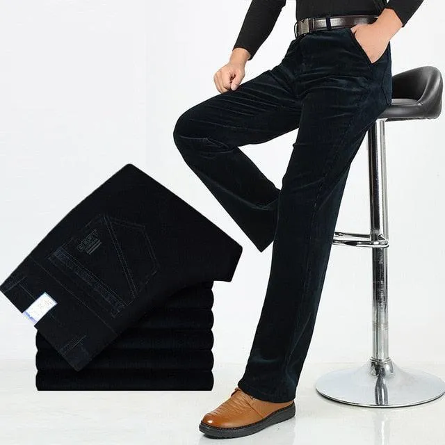 Men's Straight Leg Corduroy Pants