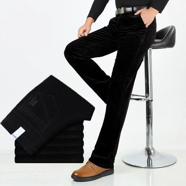 Men's Straight Leg Corduroy Pants