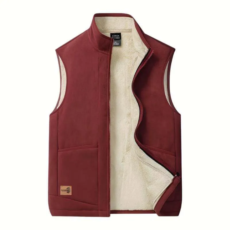 Men's Wool Winter Vest Thermal Vest