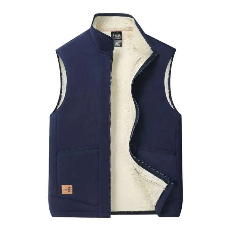 Men's Wool Winter Vest Thermal Vest