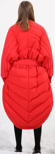 Oversized Reversible Puffer Coat