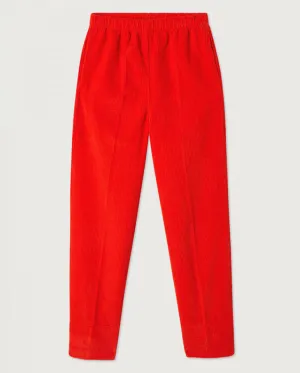 Padow Cord trouser Strawberry