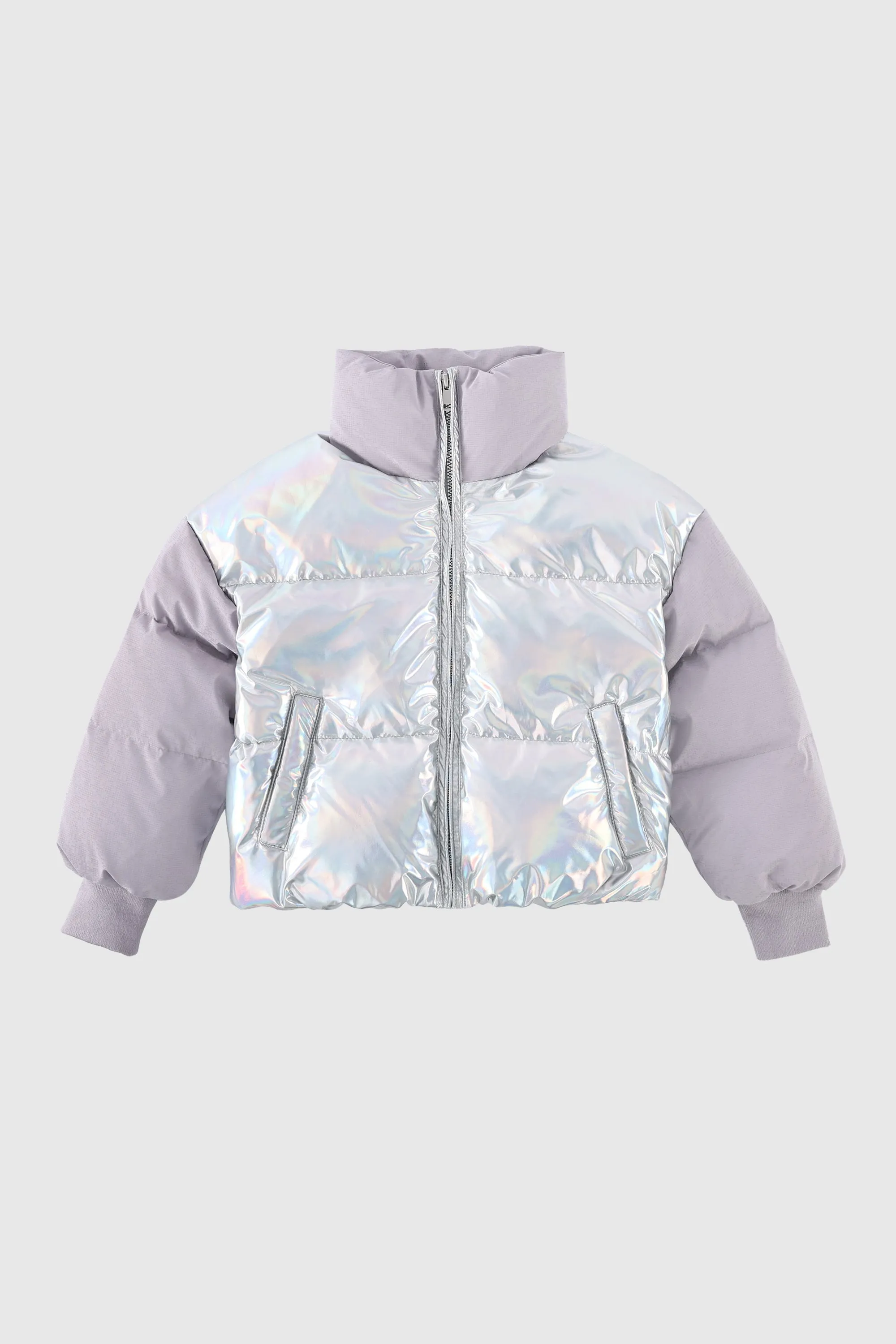 Puff-O Colorlay Kids Cropped Puffer