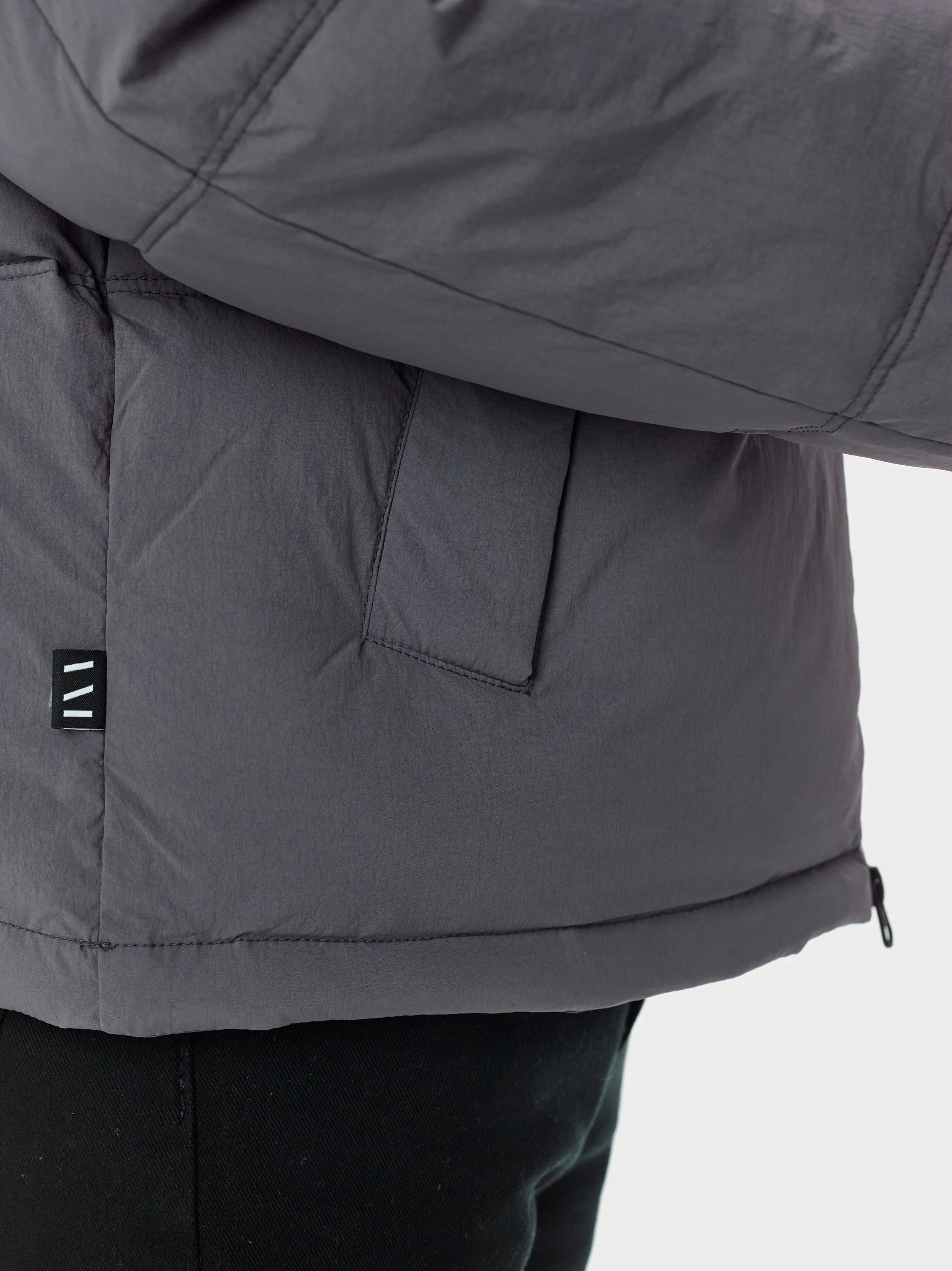 Puffer Coat - Grey