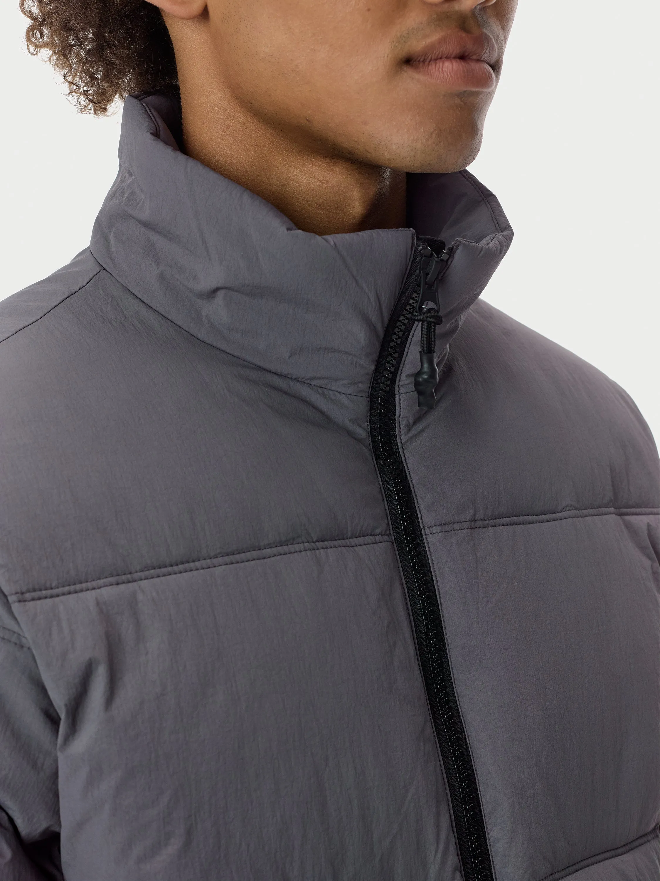 Puffer Coat - Grey